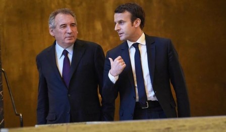 François Bayrou et Emmanuel Macron 2017
